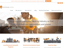 Tablet Screenshot of beneficialstate.org